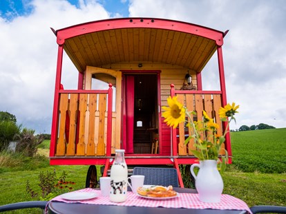 Luxury camping - Sauna - Frühstück mit frischen Eiern und Milch direkt vom Bauernhof - Ur Laub`s Hof